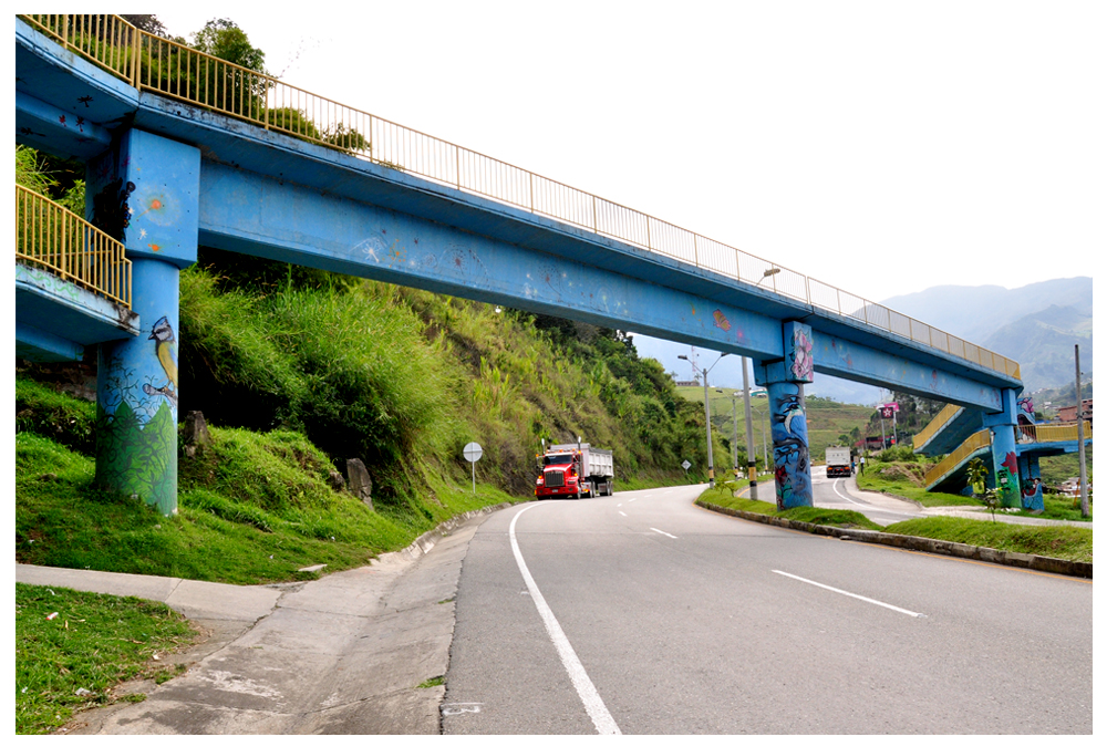 Puente peatonal La Asomadera, San Cristóbal / La Asomadera pedestrian bridge, San Cristóbal